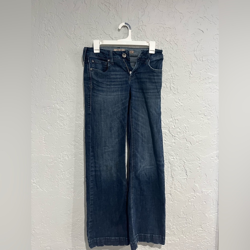 Ariat Blue Flare Wide Leg Jeans